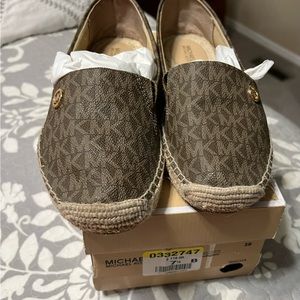 Michael Kors logo shoes